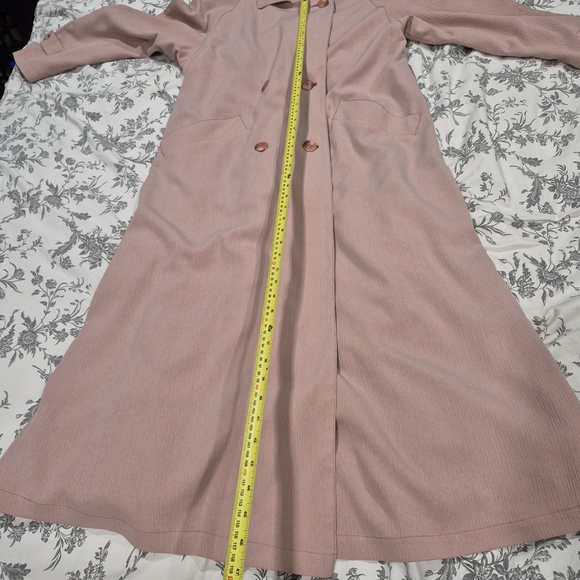 Utex Classic Dusty Pink Coat - Picture 9 of 14